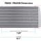 Frostbite Air to Air Intercooler FB600B