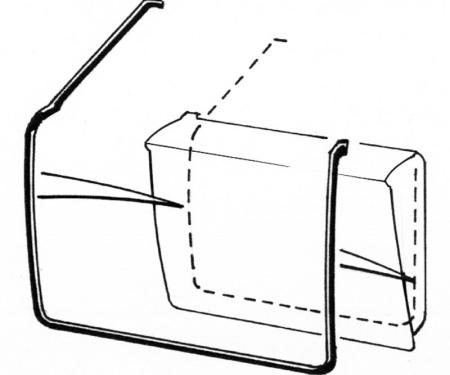 Dennis Carpenter Door Seal Kit - Hardtop & Convertible - 1963-64 Ford Galaxie C3AZ-7620530-PR