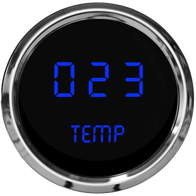 Intellitronix Oil Temperature LED Digital Chrome Bezel MS9108