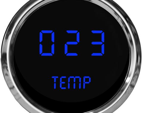Intellitronix Oil Temperature LED Digital Chrome Bezel MS9108