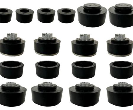 Auto Pro USA Body Mount Kit, Includes All Mounting Bushings, Sedan And Hardtop BM1005