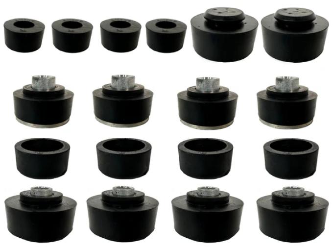 Auto Pro USA Body Mount Kit, Includes All Mounting Bushings, Sedan And Hardtop BM1005