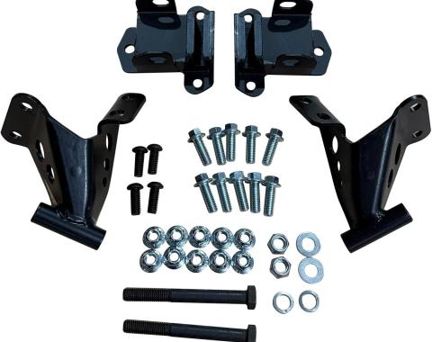 Chevy Side Engine Mounts, Small Block V8, 1955-1957