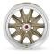 Legendary Wheels 1964-1973 Ford Mustang 15 X 7 Legendary HB45 Alloy Wheel, 5 on 4.5 BP, 4.25 BS, 5 Lug, Gold Haze LW90-50754F