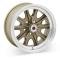 Legendary Wheels 1964-1973 Ford Mustang 15 X 7 Legendary HB45 Alloy Wheel, 5 on 4.5 BP, 4.25 BS, 5 Lug, Gold Haze LW90-50754F
