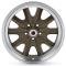 Legendary Wheels 1964-1973 Ford Mustang 17 X 7 Legendary HB45 Alloy Wheel, 5 on 4.5 BP, 4.25 BS, 5 Lug, Gold Haze LW90-70754F