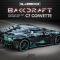 GlassSkinz 2014-19 Corvette Bakkdraft Rear Window Valance / Louver C7BAKKDRAFT | Carbon Flash GAR - BLEM