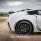 GlassSkinz 2014-19 Corvette Bakkdraft Rear Window Valance / Louver C7BAKKDRAFT | Carbon Flash GAR - BLEM