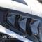 GlassSkinz 2014-19 Corvette Bakkdraft Quarter Louvers C7BAKKDRAFT-QTR WINDOW | Black Gloss Gba GB8