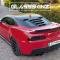 GlassSkinz 2016-19 Camaro Tekno 1 Rear Window Valance / Louver TEKNO1CAM6 | Black Gloss Abs (No Paint) RAWGB