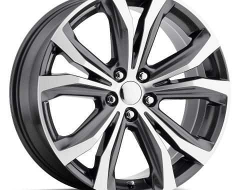 Factory Reproductions Lexus RX350 Wheels 20X8 5X4.5 +30 HB 60.1 2016 Lexus Rx350 Split 5-Spoke Grey Machine Face With Cap FR Series 79 79080301210