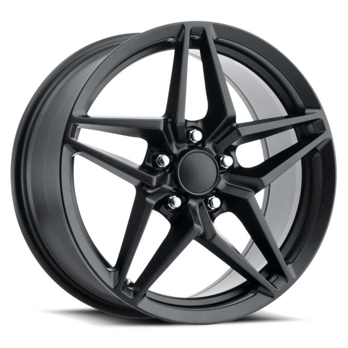 Factory Reproductions Corvette ZR1 Wheels 19X10 5X4.75 +79 HB 70.3 C7 ZR1 Satin Black With Cap FR Series 29 29910793403