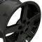 Corvette 17 X 8.5 C6 Style Reproduction Wheel, Black, 1988-2004