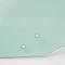 AMD Door Glass w/ 8 Holes, Green Tint, LH, 70-72 GM A-Body Coupe & Convertible; 70-72 Grand Prix 550-3470-8TL