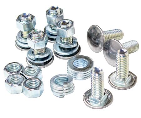 AMD Bumper Mounting Bolt Set, 32Pcs (Bolt, Flat & Lock Washers, Nut) 8 Bolts 101-1000-32S