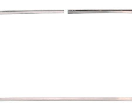 AMD Back Glass Molding Set, 68-70 Charger 670-2668-S