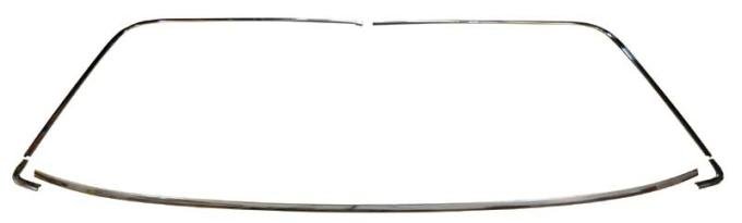 AMD Windshield Molding Set, 71-72 Demon; 70-76 Duster; 73-76 Dart Sport 385-1370-S