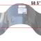 AMD Lower Firewall / Toe Board Patch (May Require Modification) 370-8466-1