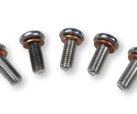 Chevy Gas Tank Sending Unit Screws, Phillips Head, 1955-1957