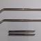 Ford Mustang Sun Visor Arm & Anchor Pin Set - Chrome - Convertible
