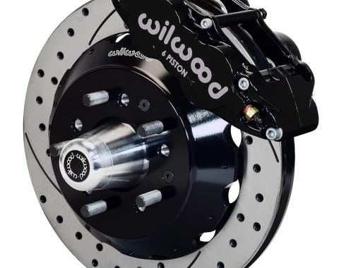 Wilwood Brakes Forged Narrow Superlite 6R Big Brake Front Brake Kit (Hub) 140-10816-D