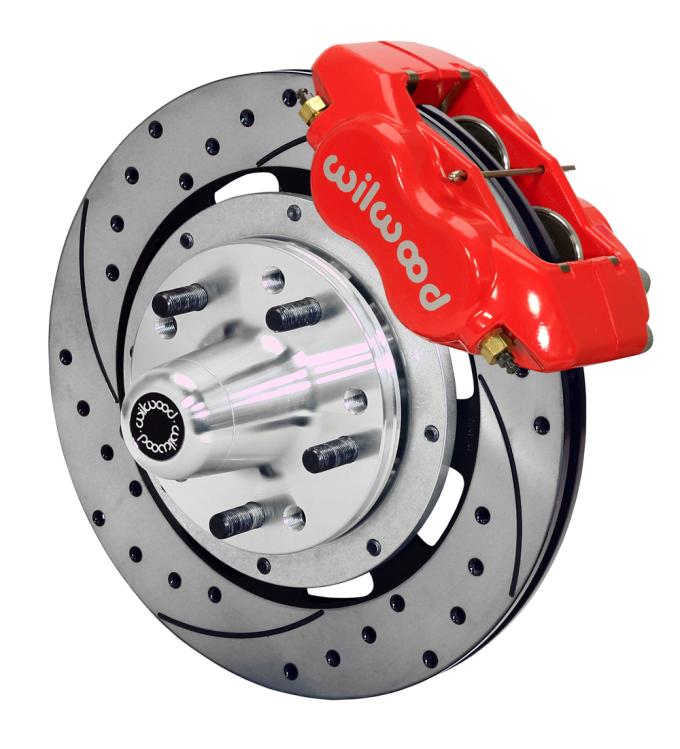 Wilwood Brakes Forged Dynalite Big Brake Front Brake Kit (Hub) 140-11812-DR