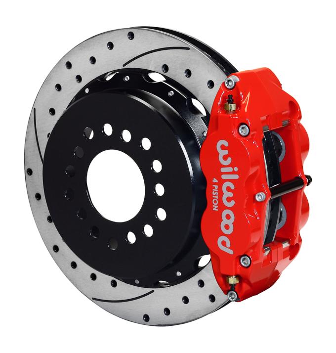 Wilwood Brakes Forged Narrow Superlite 4R Big Brake Rear Parking Brake Kit 140-13677-DR