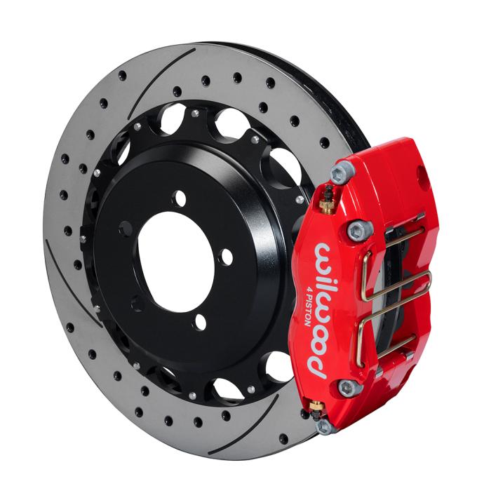 Wilwood Brakes 2006-2007 Subaru Impreza Dynapro Radial Rear Brake Kit For OE Parking Brake 140-13013-DR