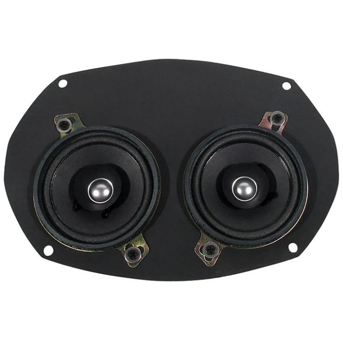 Corvette Speaker, 60 Watt Kenwood Dual with Air Conditioning, 1963-1967