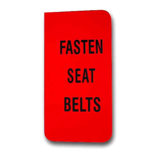 Corvette Lens, Seat Belt Warning, 1972-1976