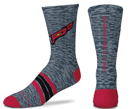 2020 Corvette Heather Crew Socks