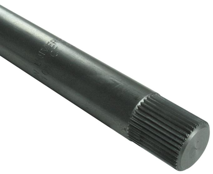 ididit Steering Shaft 3/4-36 Splined Steel 16" Long 1" Spline 1 End Only 3000409016