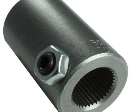 ididit Steering Coupler Steel 13/16-36 X 1" Smooth Bore 3000314000