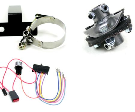 ididit Steering Column Installation Kit - 55 Chevy Floor Shift - R/F/W 3005001005