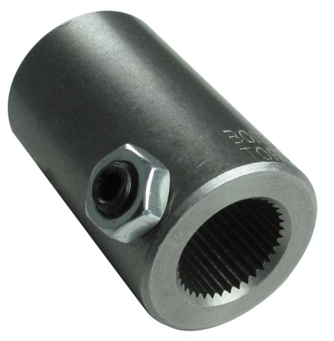 ididit Steering Coupler Steel 3/4-36 X 3/4 Smooth Bore 3000313400