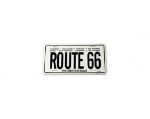 License Plate, Route 66, 8 States