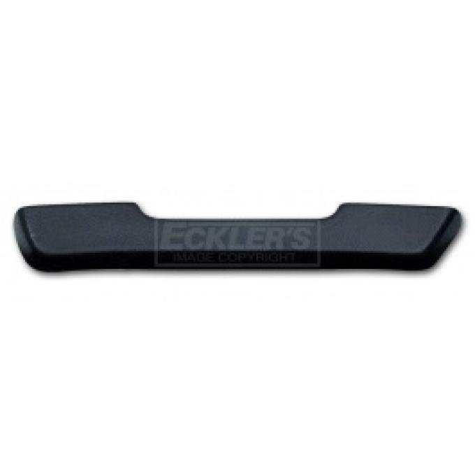 Nova Black Urethane Front Arm Rest Pad, Right, 1968-1974
