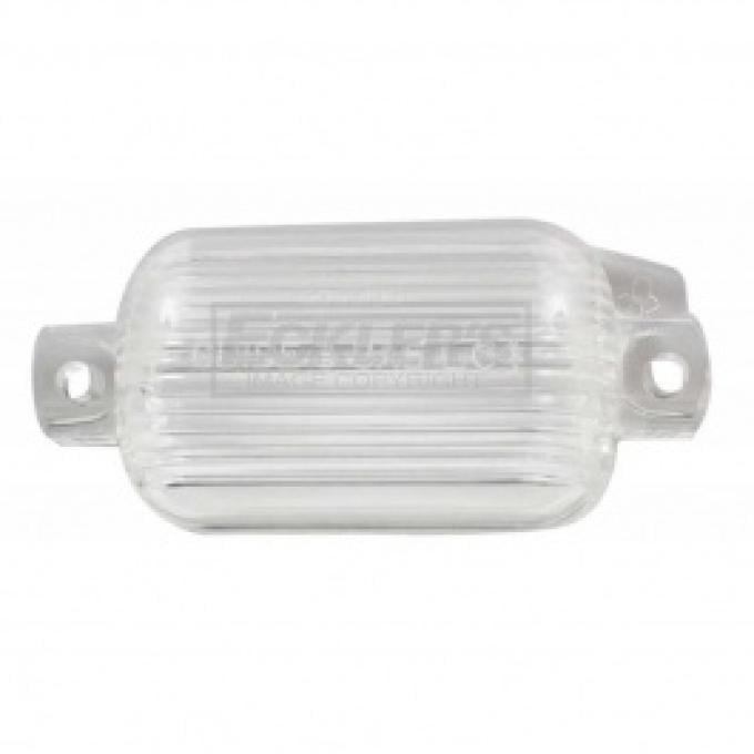 Nova License Lamp Lens, Rear, 1968-1969