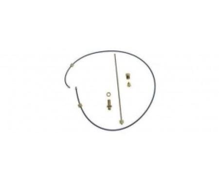 Nova Oil Pressure Gauge Oil Line Kit, 396/375hp, 1969