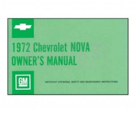 Nova Owner's Manual, 1972