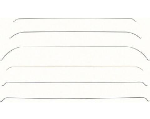 Nova Headliner Bows, 2 Door Sedan, 1965