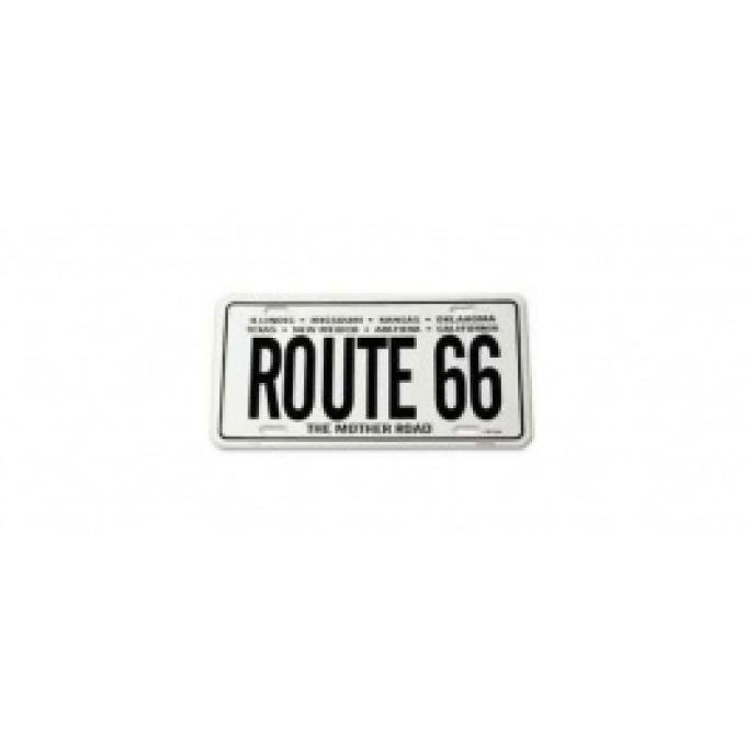 License Plate, Route 66, 8 States