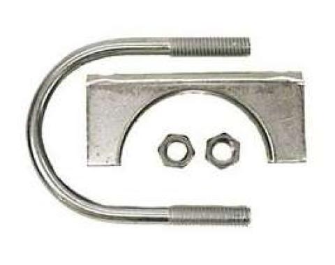 Nova Exhaust Muffler Clamp, Steel, 2-1/4, 1962-1979