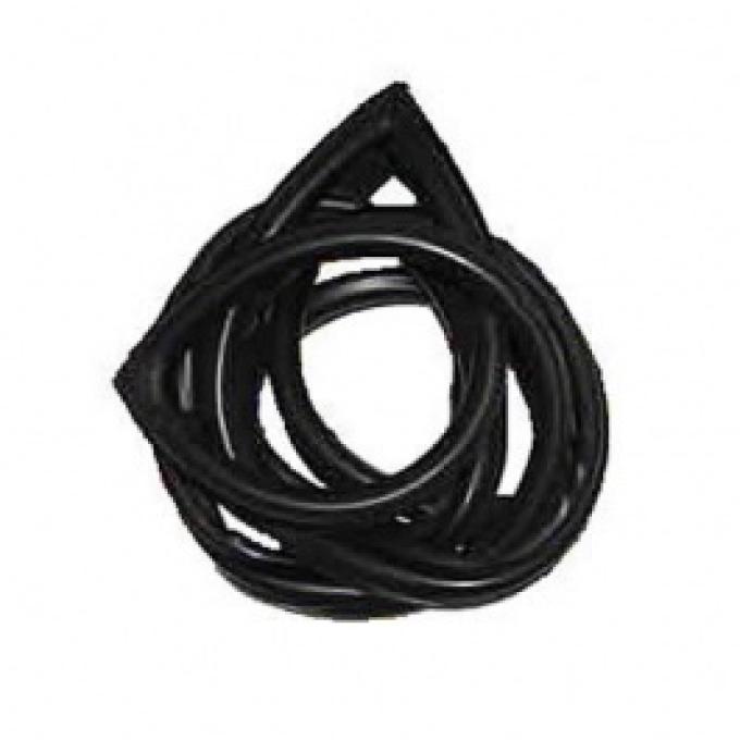 Nova Weatherstrip, Windshield Channel, 2-Door Hardtop, 1962-1967