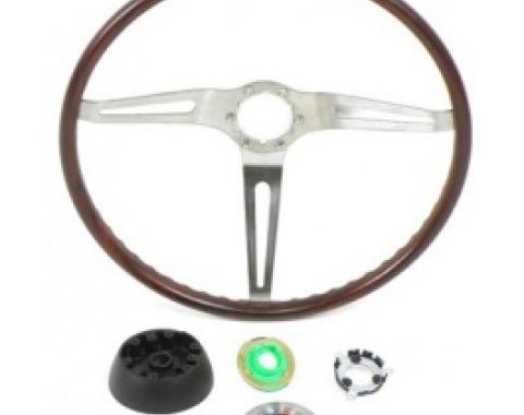 Nova Steering Wheel Kit, Rosewood, 1969-1970