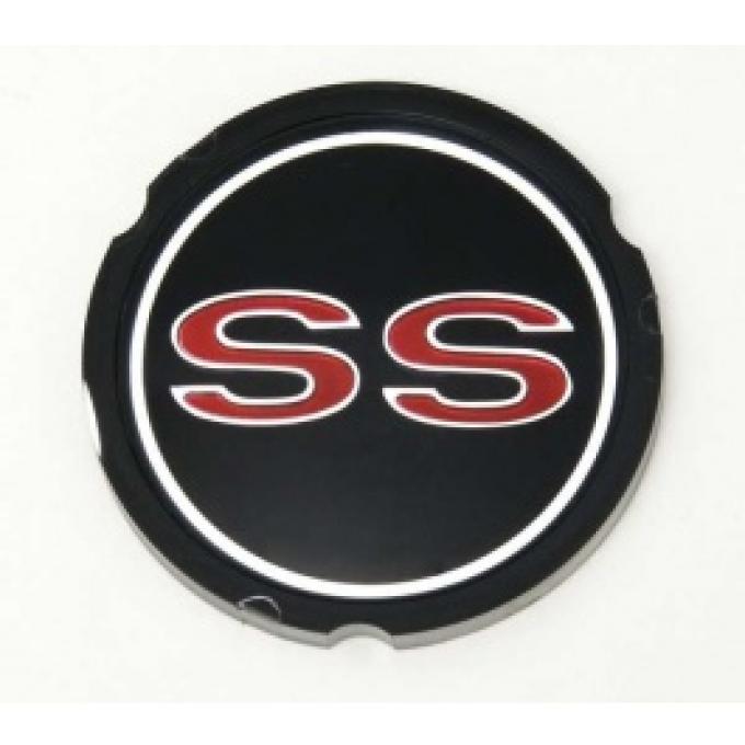 Nova Wheel Cover Emblem Insert, Super Sport, 1965-1967
