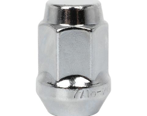 Redline Restomotive® Chevy / Pontiac Bulge Acorn Wheel Lug Nut, 7/16-20 Chrome Plated