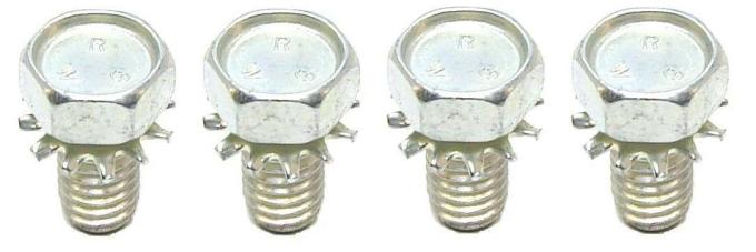 Camaro Flywheel Or Flexplate Cover Plate Bolt Set, 1/4 SEMS, Manual Or Automatic Transmission, 1967-1981