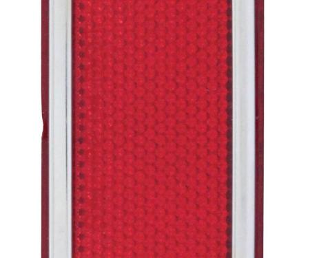 United Pacific Red Side Marker Light w/Stainless Steel Trim For 1973-80 Chevrolet Truck C738003