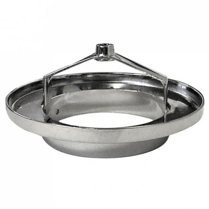 United Pacific 2-5/8" Chrome Zinc Air Cleaner Base A6216-7